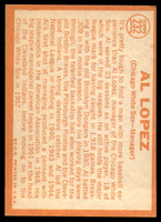 1964 Topps #232 Al Lopez MG NM Near Mint  ID: 114140