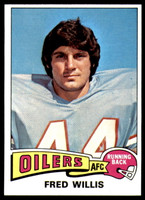 1975 Topps #504 Fred Willis Near Mint or Better  ID: 209438