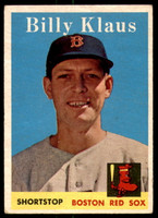 1958 Topps #89 Billy Klaus Very Good  ID: 186122