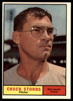 1961 Topps #431 Chuck Stobbs NM Near Mint  ID: 112683