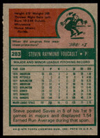 1975 Topps #283 Steve Foucault Near Mint or Better  ID: 205904