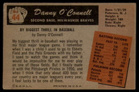 1955 Bowman #44 Danny O'Connell VG Very Good  ID: 115271
