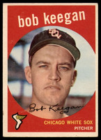 1959 Topps #86 Bob Keegan UER EX++ Excellent++ 