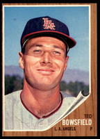 1962 Topps #369 Ted Bowsfield UER Ex-Mint  ID: 194152