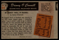 1955 Bowman #44 Danny O'Connell VG Very Good  ID: 104823