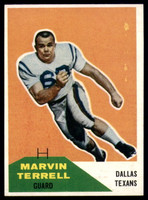 1960 Fleer #101 Marvin Terrell NM+ 