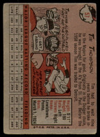 1958 Topps #57a Tim Thompson VG Very Good 