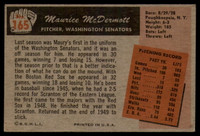 1955 Bowman #165 Mickey McDermott VG-EX 