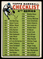 1964 Topps #274 Checklist 265-352 VG-EX 