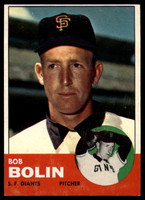 1963 Topps #106 Bobby Bolin NM Near Mint 