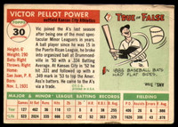 1955 Topps #30 Vic Power UER G-VG 