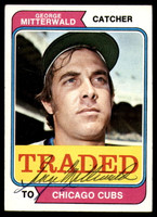 1974 Topps Traded #249 George Mitterwald Signed Auto Autograph 