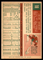 1959 Topps #18 Jack Urban Excellent+  ID: 190493