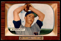 1955 Bowman #165 Mickey McDermott Very Good 