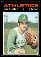 1971 Topps # 45 Jim Hunter Excellent+  ID: 193083