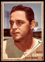 1962 Topps #485 Pedro Ramos G-VG 