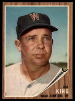 1962 Topps #42 Jim King UER EX/NM 