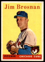 1958 Topps #342 Jim Brosnan Very Good  ID: 186240