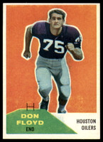 1960 Fleer #113 Don Floyd NM Near Mint 