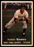 1957 Topps #58 Ruben Gomez Very Good  ID: 131060