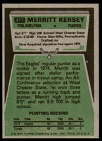 1975 Topps #477 Merritt Kersey Near Mint or Better  ID: 209498
