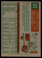 1959 Topps #313 Frank House EX/NM  ID: 103474