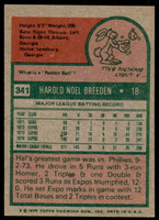 1975 Topps #341 Hal Breeden Near Mint or Better  ID: 205757