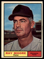 1961 Topps #289 Ray Moore NM Near Mint 