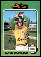 1975 Topps #428 Dave Hamilton Near Mint or Better  ID: 206824