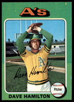 1975 Topps #428 Dave Hamilton Near Mint or Better  ID: 206825