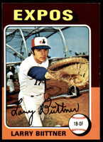 1975 Topps #543 Larry Biittner Near Mint or Better  ID: 204525