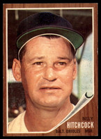 1962 Topps #121 Billy Hitchcock MG Excellent+  ID: 169555