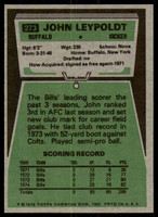 1975 Topps #273 John Leypoldt Near Mint or Better  ID: 209143