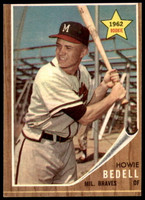 1962 Topps #76 Howie Bedell Excellent+  ID: 194662