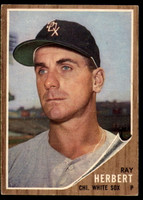 1962 Topps #8 Ray Herbert Excellent+  ID: 135797