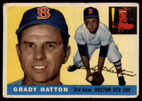 1955 Topps #131 Grady Hatton G-VG 