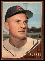 1962 Topps #147 Bill Kunkel Excellent+  ID: 169596