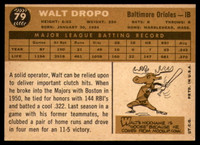 1960 Topps #79 Walt Dropo EX/NM  ID: 107393