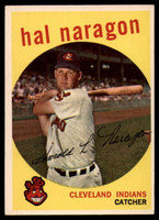 1959 Topps #376 Hal Naragon EX/NM  ID: 103561