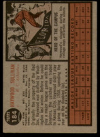 1962 Topps #184 Haywood Sullivan Excellent+  ID: 135848
