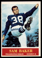 1964 Philadelphia #127 Sam Baker Near Mint  ID: 130218