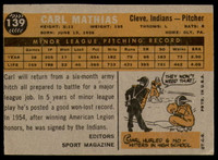 1960 Topps #139 Carl Mathias RS Ex-Mint RC Rookie  ID: 196273