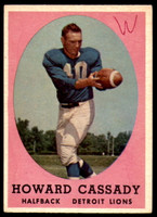 1958 Topps #7 Howard Cassady Poor  ID: 246635