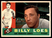 1960 Topps #181 Billy Loes Excellent  ID: 196542