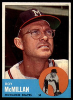 1963 Topps #156 Roy McMillan EX/NM  ID: 113604