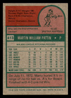 1975 Topps #413 Marty Pattin Excellent 