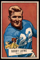 1952 Bowman Large #78 Bobby Layne NM