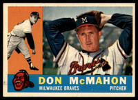 1960 Topps #189 Don McMahon EX/NM  ID: 107736