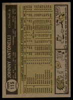 1961 Topps #115 Johnny Antonelli NM Near Mint  ID: 125662