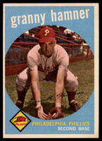 1959 Topps #436 Granny Hamner EX/NM  ID: 103649